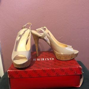 Guess sling backs